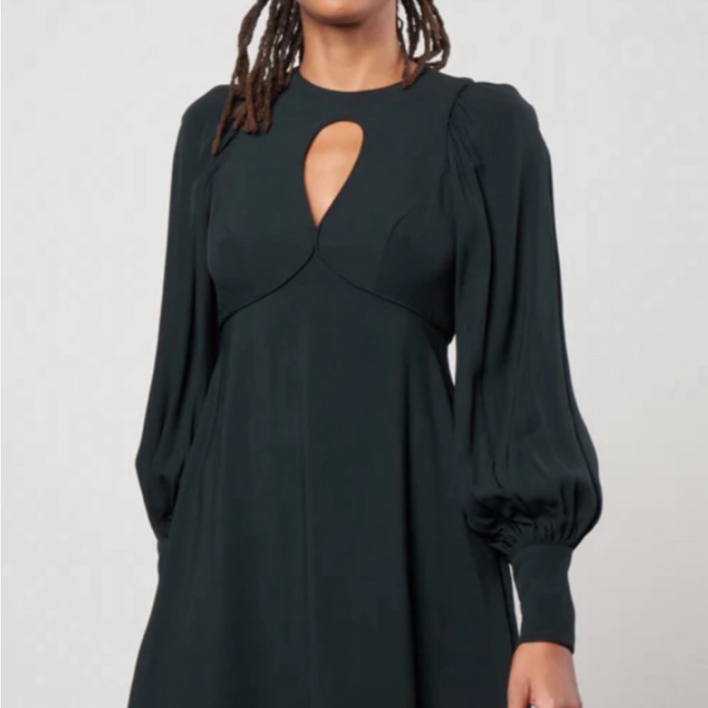Zimmermann Forest Green Keyhole Dress NWT